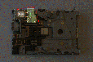 floppy drive guts